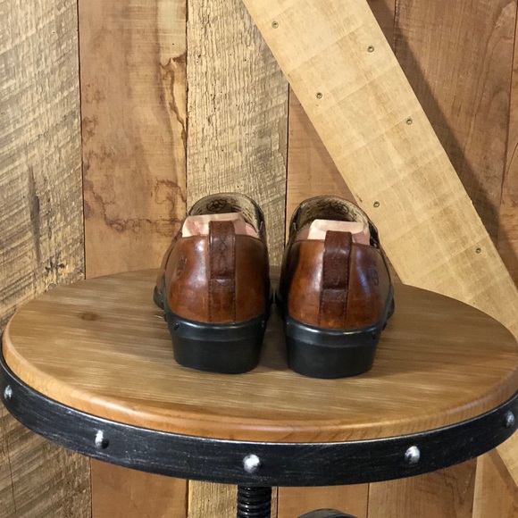 ARIAT | Cognac Leather Paddock Shoes - Picture 6 of 8